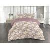 Ambesonne Floral Duvet Cover Set, Roses for Valentine Love Team Holiday Celebration Botanical Artwork on Hue Back, Reversible 3 Piece Bedding Set with 2 Pillow Shams, Queen, Dimgray Blush(Pale Purpleblue Blush)