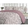 Ambesonne Floral Duvet Cover Set, Roses for Valentine Love Team Holiday Celebration Botanical Artwork on Hue Back, Reversible 3 Piece Bedding Set with 2 Pillow Shams, Queen, Dimgray Blush(Pale Purpleblue Off White)