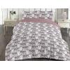 Ambesonne Floral Duvet Cover Set, Roses for Valentine Love Team Holiday Celebration Botanical Artwork on Hue Back, Reversible 3 Piece Bedding Set with 2 Pillow Shams, Queen, Dimgray Blush(Dark Taupe Grey White)