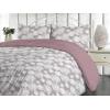 Ambesonne Floral Duvet Cover Set, Roses for Valentine Love Team Holiday Celebration Botanical Artwork on Hue Back, Reversible 3 Piece Bedding Set with 2 Pillow Shams, Queen, Dimgray Blush(Pale Mauve Taupe White)