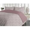 Ambesonne Floral Duvet Cover Set, Roses for Valentine Love Team Holiday Celebration Botanical Artwork on Hue Back, Reversible 3 Piece Bedding Set with 2 Pillow Shams, Queen, Dimgray Blush(Pale Purpleblue White)