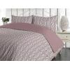 Ambesonne Floral Duvet Cover Set, Roses for Valentine Love Team Holiday Celebration Botanical Artwork on Hue Back, Reversible 3 Piece Bedding Set with 2 Pillow Shams, Queen, Dimgray Blush(Purpleblue White)
