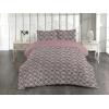 Ambesonne Floral Duvet Cover Set, Roses for Valentine Love Team Holiday Celebration Botanical Artwork on Hue Back, Reversible 3 Piece Bedding Set with 2 Pillow Shams, Queen, Dimgray Blush(Warm Taupe and Slate Blue)