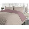 Ambesonne Floral Duvet Cover Set, Roses for Valentine Love Team Holiday Celebration Botanical Artwork on Hue Back, Reversible 3 Piece Bedding Set with 2 Pillow Shams, Queen, Dimgray Blush(Warm Taupe White)