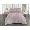 Ambesonne Floral Duvet Cover Set, Roses for Valentine Love Team Holiday Celebration Botanical Artwork on Hue Back, Reversible 3 Piece Bedding Set with 2 Pillow Shams, Queen, Dimgray Blush(Purpleblue White)