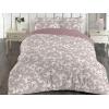 Ambesonne Floral Duvet Cover Set, Roses for Valentine Love Team Holiday Celebration Botanical Artwork on Hue Back, Reversible 3 Piece Bedding Set with 2 Pillow Shams, Queen, Dimgray Blush(Pale Purpleblue Off White)