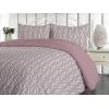 Ambesonne Floral Duvet Cover Set, Roses for Valentine Love Team Holiday Celebration Botanical Artwork on Hue Back, Reversible 3 Piece Bedding Set with 2 Pillow Shams, Queen, Dimgray Blush(Purpleblue White)