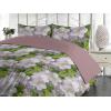 Ambesonne Floral Duvet Cover Set, Roses for Valentine Love Team Holiday Celebration Botanical Artwork on Hue Back, Reversible 3 Piece Bedding Set with 2 Pillow Shams, Queen, Dimgray Blush(Fern Green Pale Grey)