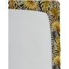 Ambesonne Floral Fitted Sheet, Roses for Valentine Love Team Holiday Celebration Botanical Artwork on Hue Back, Decorative Soft Fabric Bedding All-Round Elastic Pocket, Queen Size, Dimgray Blush(Mustard and Charcoal Grey)