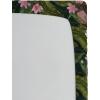 Ambesonne Floral Fitted Sheet, Roses for Valentine Love Team Holiday Celebration Botanical Artwork on Hue Back, Decorative Soft Fabric Bedding All-Round Elastic Pocket, Queen Size, Dimgray Blush(Soft Pink and Reseda Green)
