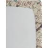 Ambesonne Floral Fitted Sheet, Roses for Valentine Love Team Holiday Celebration Botanical Artwork on Hue Back, Decorative Soft Fabric Bedding All-Round Elastic Pocket, Queen Size, Dimgray Blush(Petrol Blue Pale Rose)