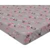 Ambesonne Floral Fitted Sheet, Roses for Valentine Love Team Holiday Celebration Botanical Artwork on Hue Back, Decorative Soft Fabric Bedding All-Round Elastic Pocket, Queen Size, Dimgray Blush(Dimgray Blush)