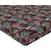 Ambesonne Floral Fitted Sheet, Roses for Valentine Love Team Holiday Celebration Botanical Artwork on Hue Back, Decorative Soft Fabric Bedding All-Round Elastic Pocket, Queen Size, Dimgray Blush(Purple Almond Green)