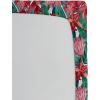 Ambesonne Floral Fitted Sheet, Roses for Valentine Love Team Holiday Celebration Botanical Artwork on Hue Back, Decorative Soft Fabric Bedding All-Round Elastic Pocket, Queen Size, Dimgray Blush(Dark Coral Green)