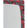 Ambesonne Floral Fitted Sheet, Roses for Valentine Love Team Holiday Celebration Botanical Artwork on Hue Back, Decorative Soft Fabric Bedding All-Round Elastic Pocket, Queen Size, Dimgray Blush(Coral Charcoal Grey)