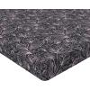 Ambesonne Floral Fitted Sheet, Roses for Valentine Love Team Holiday Celebration Botanical Artwork on Hue Back, Decorative Soft Fabric Bedding All-Round Elastic Pocket, Queen Size, Dimgray Blush(Lilac and Charcoal Grey)