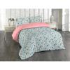 Pale Blue and Rose