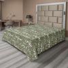 Taupe and Laurel Green