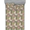 Green Brown Pale Pink