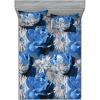 Azure Blue and Pale Grey