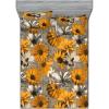 Marigold Dark Tan and Beige