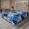 Azure Blue and Pale Grey
