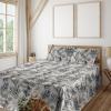 Warm Taupe Teal and Blue