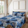 Azure Blue and Pale Grey