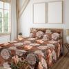 Pale Cinnamon and Redwood
