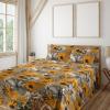 Marigold Dark Tan and Beige