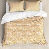 Orange Marigold and White