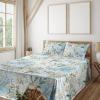 Laurel Green Pale Blue