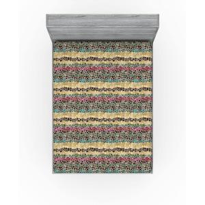 Ambesonne Floral Fitted Sheet, Roses for Valentine Love Team Holiday Celebration Botanical Artwork on Hue Back, Decorative Soft Fabric Bedding All-Round Elastic Pocket, Queen Size, Dimgray Blush(Dark Magenta Brown)
