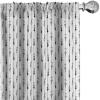 Ambesonne Arrow Curtains, Hand Drawn Repetitive Sticks Pattern Vintage Tribal Illustration Art Print, Window Treatments 2 Panel Set for Living Room Bedroom, Pair of – 28″ x 63″, Charcoal Grey