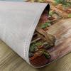 Ambesonne Italian Place Mats Set of 4, View of Old Mediterranean Street Stone Rock Houses in Italy City Rural Print, Washable Fabric Placemats for Dining Table, Standard Size, Stone Green