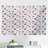 Ambesonne Cupcake Tapestry, Valentines Lovers Muffins with Romantic Roses Cherry on Polka Dot Retro Background, Fabric Wall Hanging Decor for Bedroom Living Room Dorm, 28″ X 23″, Multicolor(Multicolor)