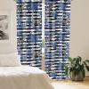 Ambesonne Flower Print Curtains, Blurry Effect Spring Blossoms Floral Branches Vintage Romance, Window Treatments 2 Panel Set for Living Room Bedroom, Pair of – 28″ x 95″, Rose Pink and Fern Green(Grey Black Violet Blue)