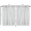 Ambesonne Cartoon Kitchen Curtains, Parachute Landscape Mountain River Clouds Palm Trees Kids Nursery Image Landscape, Window Drapes 2 Panel Set for Kitchen Cafe Decor, 55″ X 39″, Blue(Dimgrey)