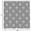 Ambesonne Feminine Shower Curtain, Design in The Palace of The Cartoon Bathtub Cabinet Mirror Washroom, Cloth Fabric Bathroom Decor Set with Hooks, 69″ W x 75″ L, Beige Pink(Taupe Grey)