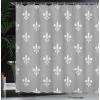 Ambesonne Feminine Shower Curtain, Design in The Palace of The Cartoon Bathtub Cabinet Mirror Washroom, Cloth Fabric Bathroom Decor Set with Hooks, 69″ W x 75″ L, Beige Pink(Taupe Grey)