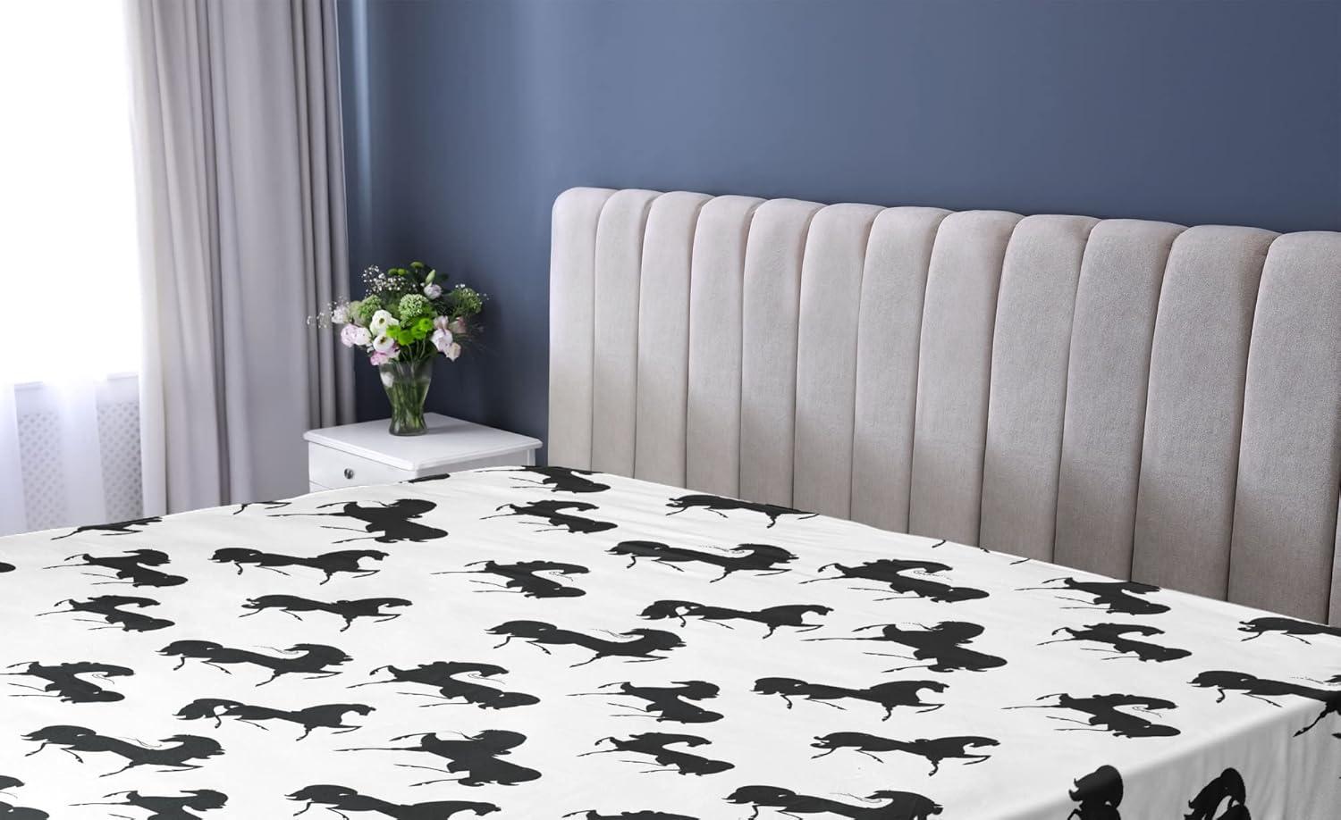 imageAmbesonne Cars Fitted Sheet Vibrant Drawing Cars Driving on The Roads Traffic Urban Themed Design Bed Cover with AllRound Elastic Deep Pocket for Comfort Full Size Grey GreenBlack