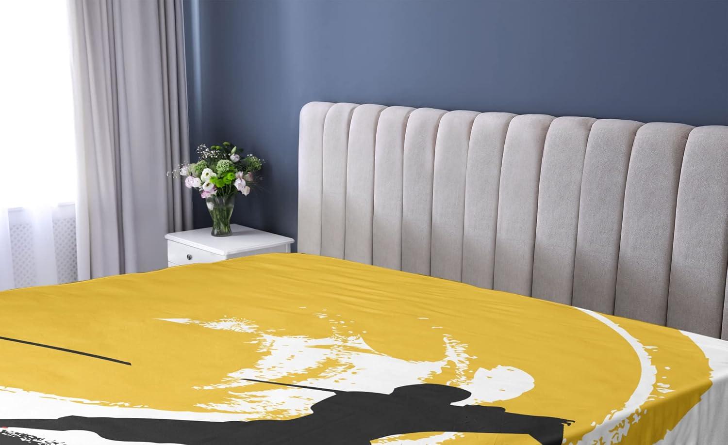 imageAmbesonne Cars Fitted Sheet Vibrant Drawing Cars Driving on The Roads Traffic Urban Themed Design Bed Cover with AllRound Elastic Deep Pocket for Comfort Full Size Grey GreenVermilion Mustard