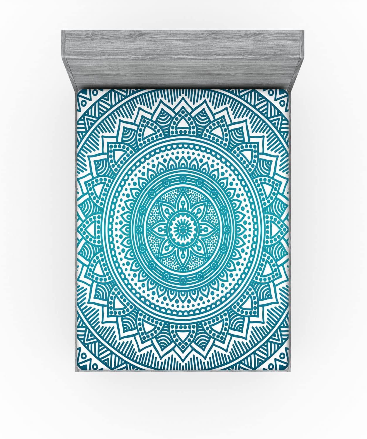imageAmbesonne Cars Fitted Sheet Vibrant Drawing Cars Driving on The Roads Traffic Urban Themed Design Bed Cover with AllRound Elastic Deep Pocket for Comfort Full Size Grey GreenDark Turquoise