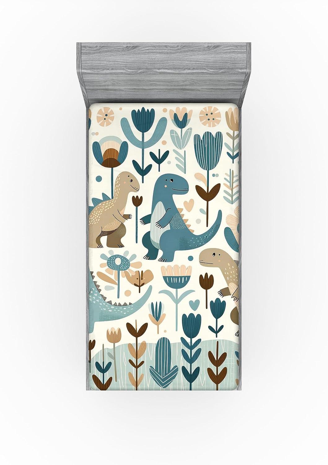imageAmbesonne Cars Fitted Sheet Vibrant Drawing Cars Driving on The Roads Traffic Urban Themed Design Bed Cover with AllRound Elastic Deep Pocket for Comfort Full Size Grey GreenSlate Blue Off White Dusk
