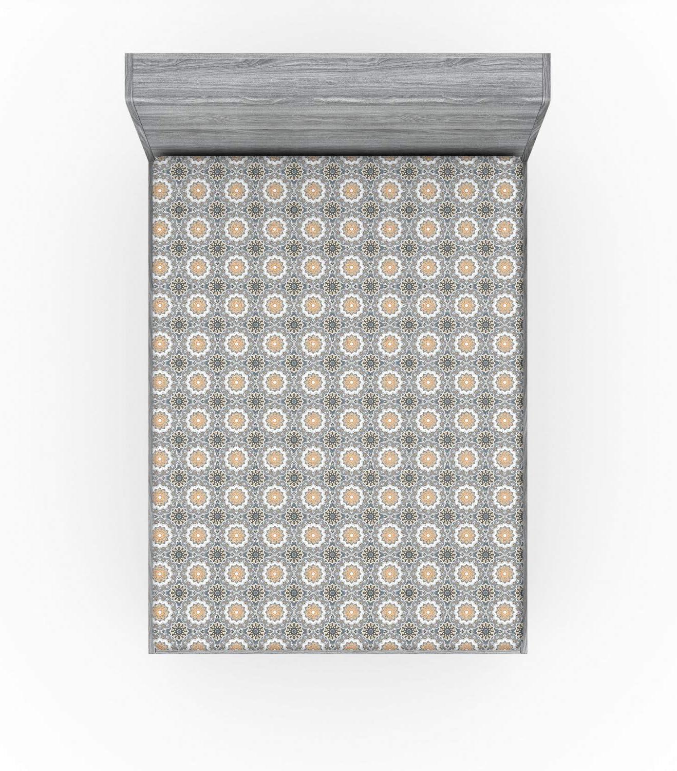 imageAmbesonne Cars Fitted Sheet Vibrant Drawing Cars Driving on The Roads Traffic Urban Themed Design Bed Cover with AllRound Elastic Deep Pocket for Comfort Full Size Grey GreenYellow Grey