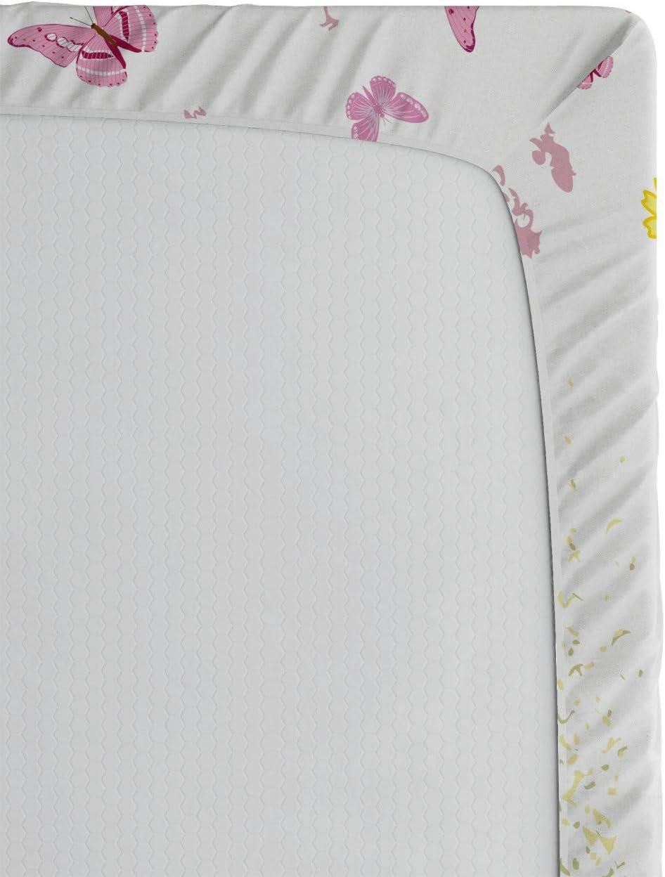imageAmbesonne Cars Fitted Sheet Vibrant Drawing Cars Driving on The Roads Traffic Urban Themed Design Bed Cover with AllRound Elastic Deep Pocket for Comfort Full Size Grey GreenPink and White