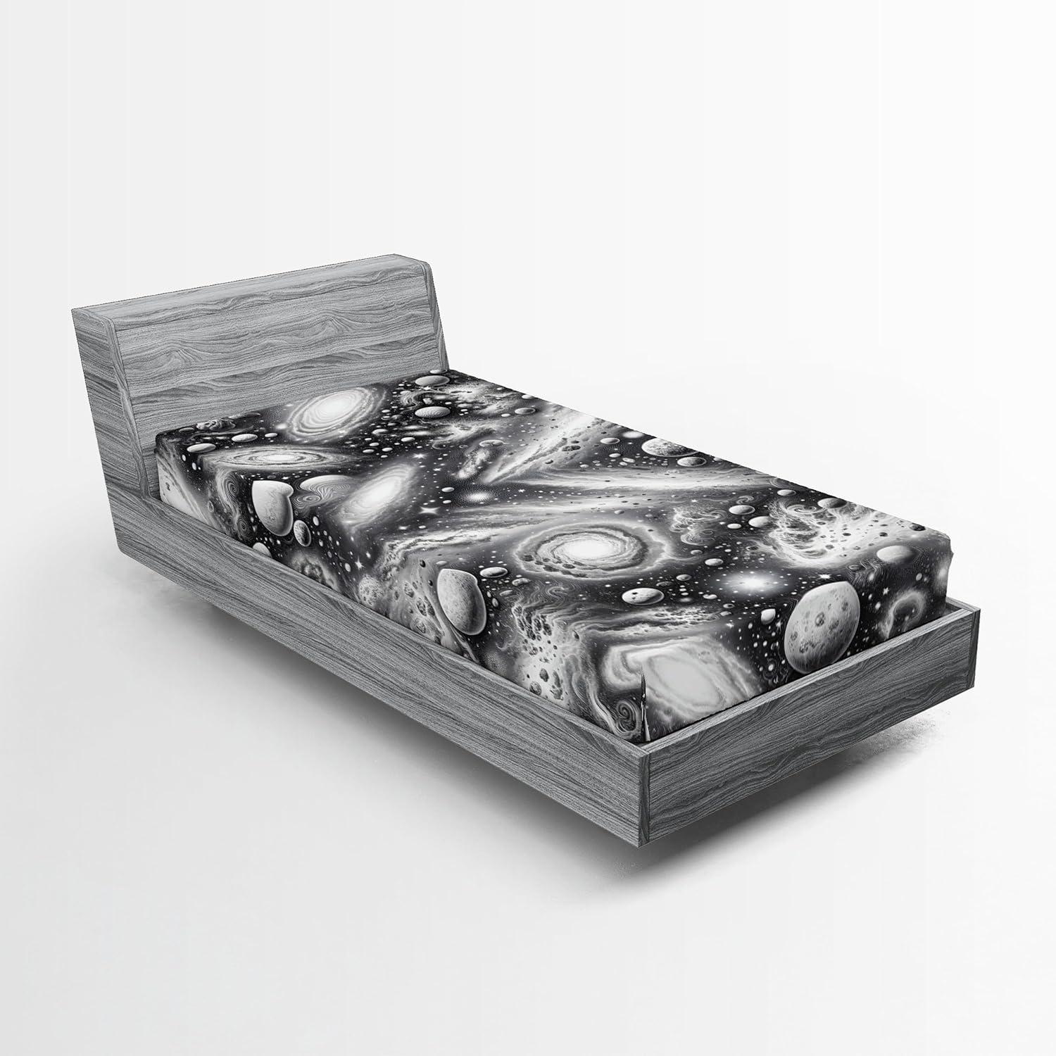 imageAmbesonne Cars Fitted Sheet Vibrant Drawing Cars Driving on The Roads Traffic Urban Themed Design Bed Cover with AllRound Elastic Deep Pocket for Comfort Full Size Grey GreenDark Grey Off White