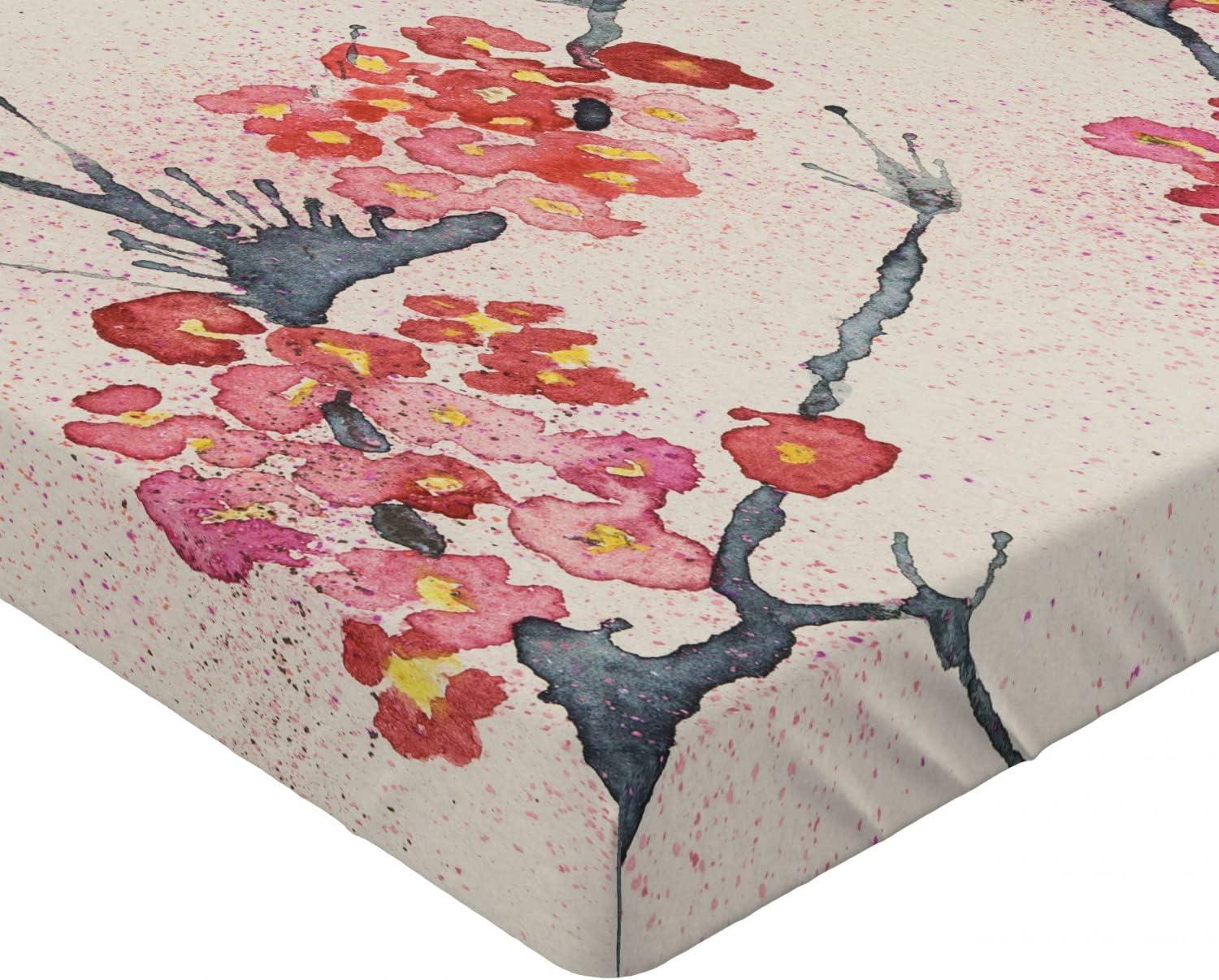 imageAmbesonne Cars Fitted Sheet Vibrant Drawing Cars Driving on The Roads Traffic Urban Themed Design Bed Cover with AllRound Elastic Deep Pocket for Comfort Full Size Grey GreenPink Beige
