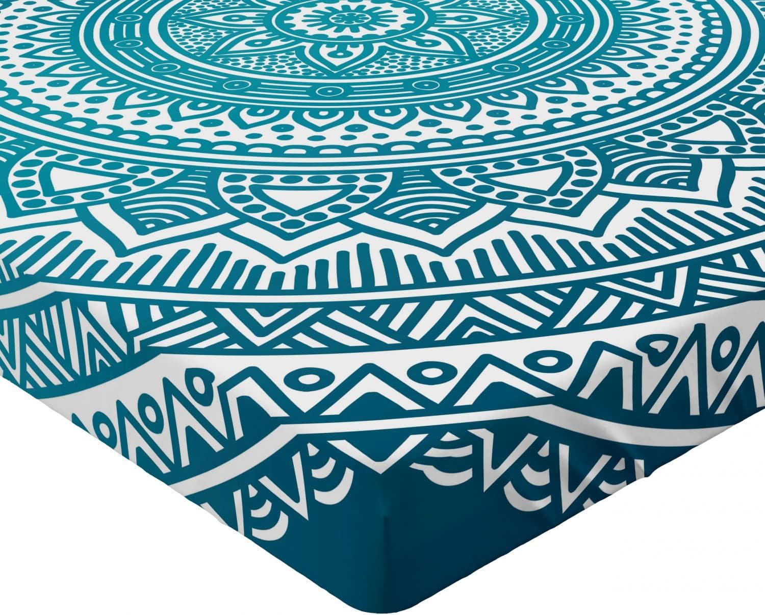imageAmbesonne Cars Fitted Sheet Vibrant Drawing Cars Driving on The Roads Traffic Urban Themed Design Bed Cover with AllRound Elastic Deep Pocket for Comfort Full Size Grey GreenDark Turquoise