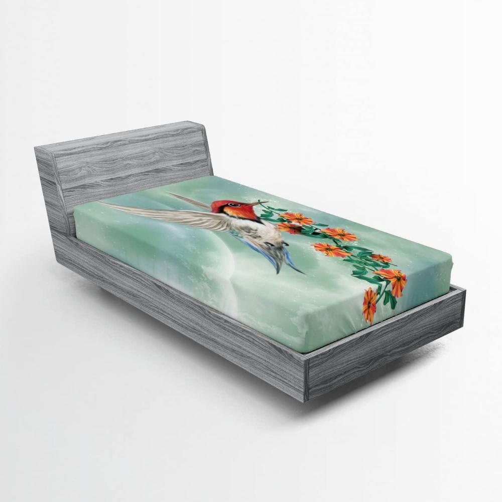 imageAmbesonne Cars Fitted Sheet Vibrant Drawing Cars Driving on The Roads Traffic Urban Themed Design Bed Cover with AllRound Elastic Deep Pocket for Comfort Full Size Grey GreenOrange Green